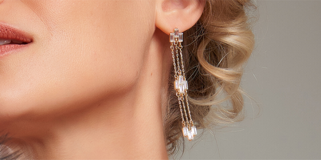 Baguette's Earrings Baguette's Earrings