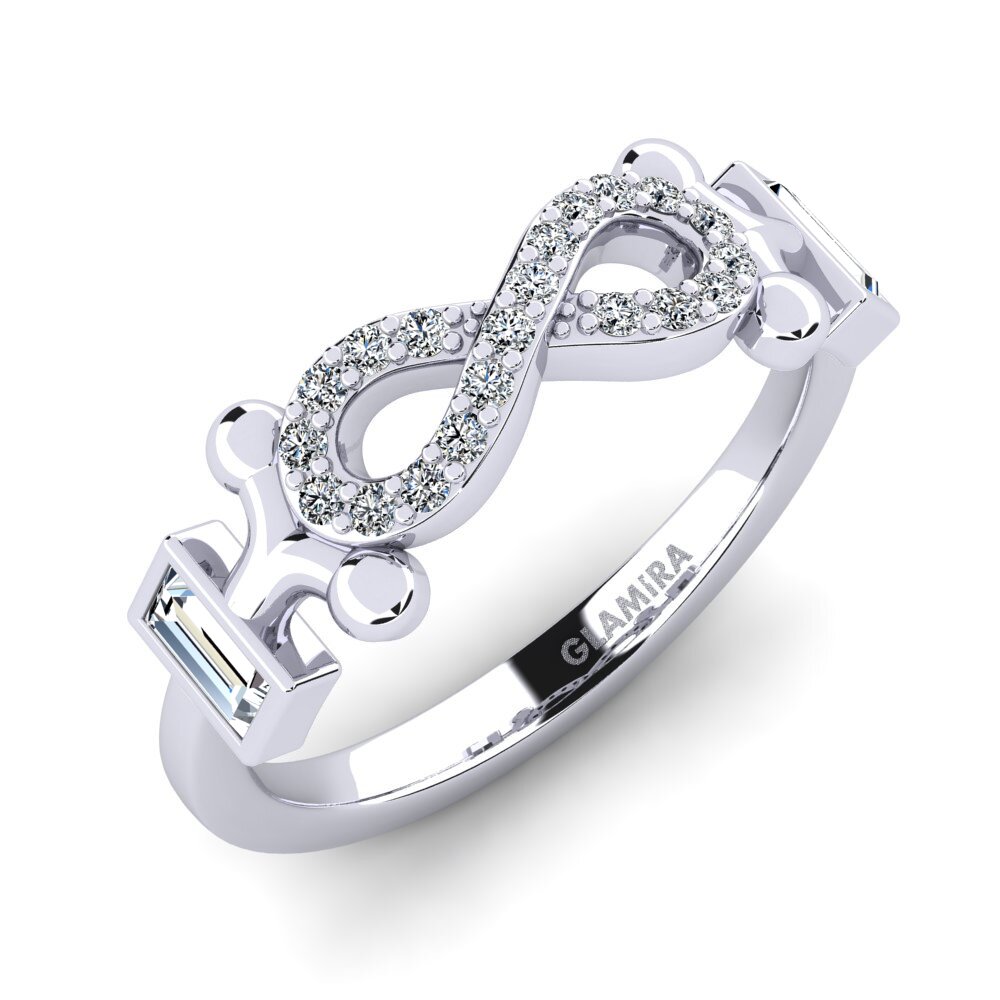 Baguette Women's Promise Ring Psiathoa